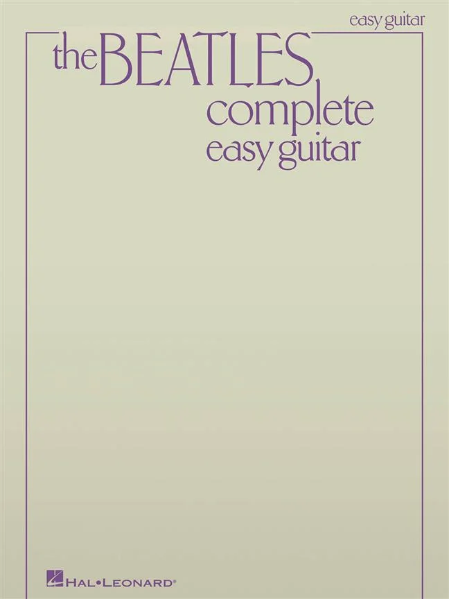 Wise Publications Beatles Complete Easy Guitar Edition