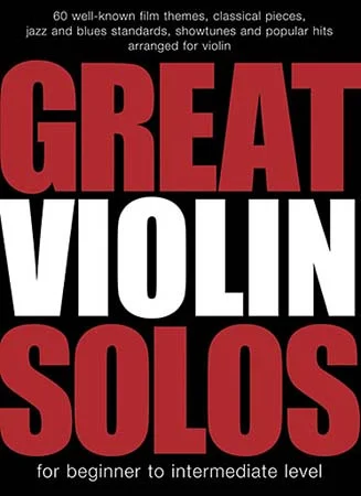 Wise Publications Great Violin Solos – 60 Pieces