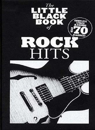 Wise Publications Little Black Book Anthologie Of Rock Hits