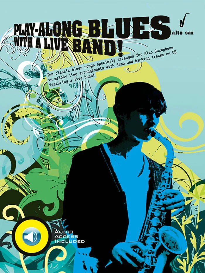 Wise Publications Play Along Blues With A Live Band + Audio – Alto Sax