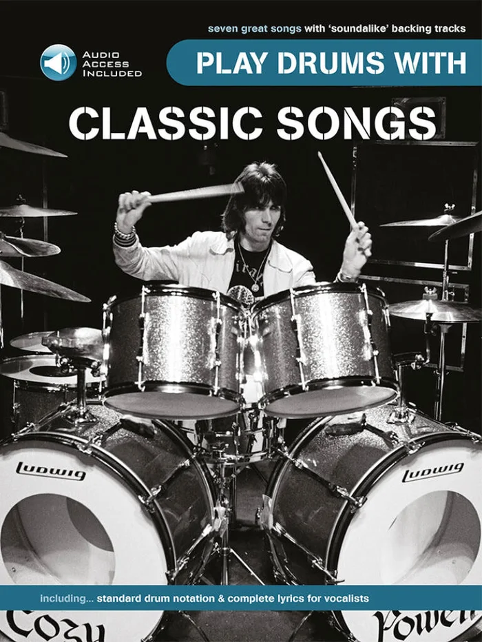 Wise Publications Play Drums With Classic Songs + Audio