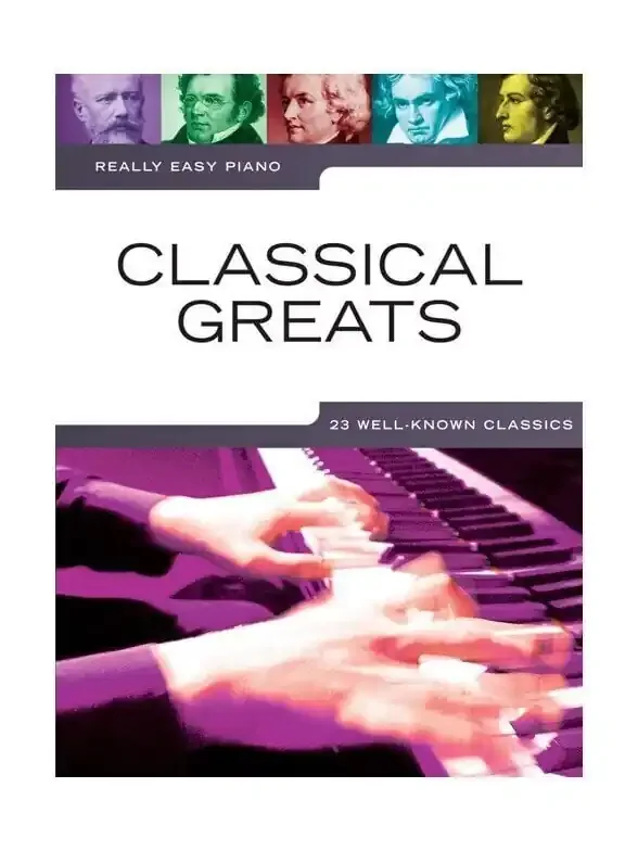 Wise Publications Really Easy Piano Classical Greats Notes