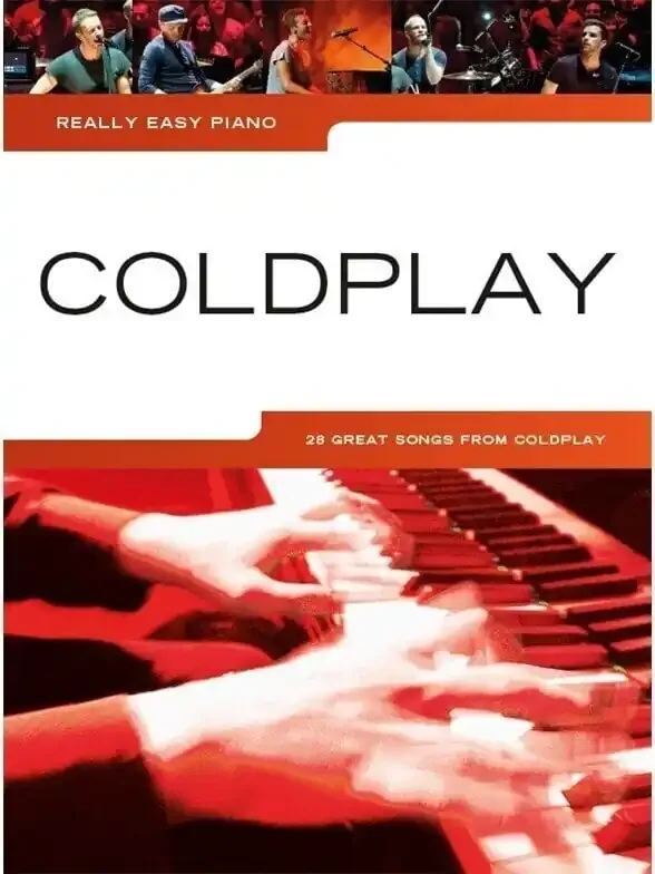 Wise Publications Really Easy Piano Coldplay Notes