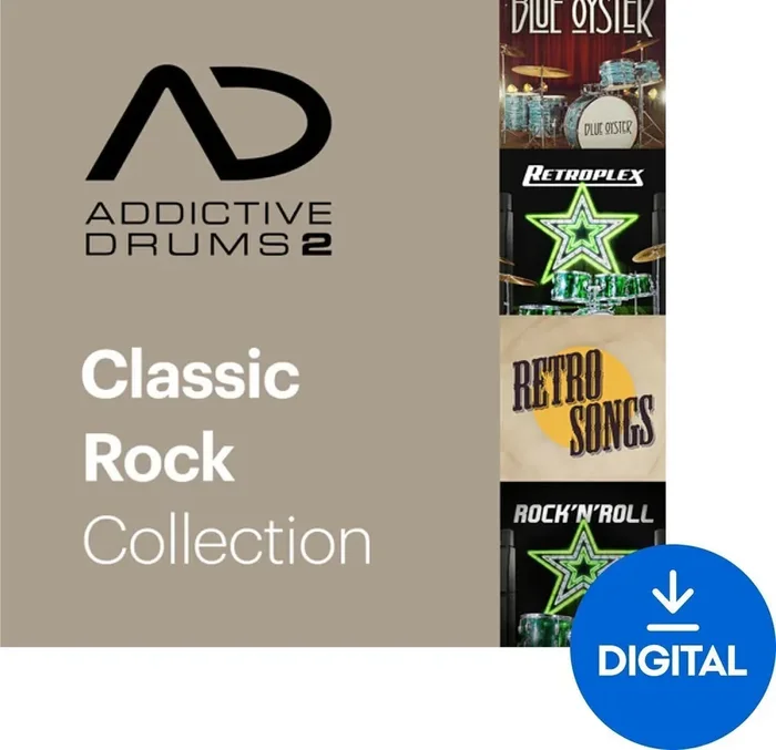 XLN Audio Addictive Drums 2 Classic Rock Collection (Produit numérique)