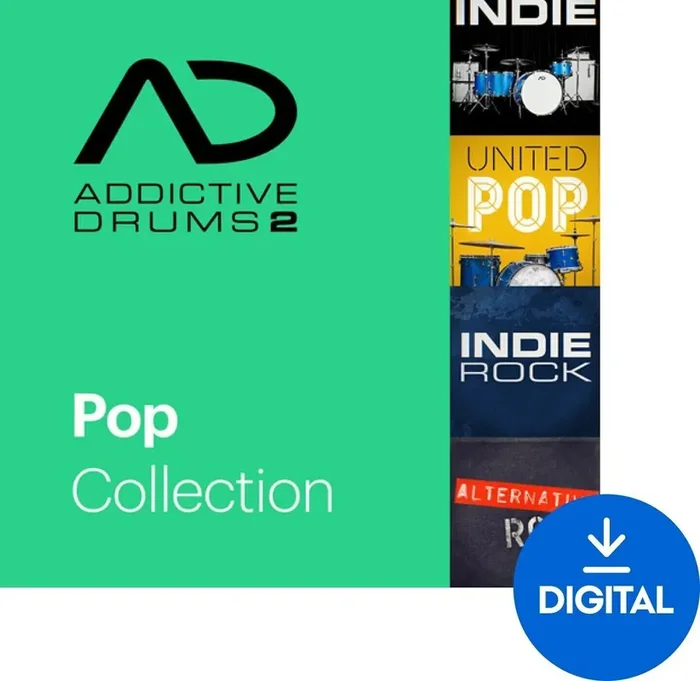 XLN Audio Addictive Drums 2 Pop Collection (Produit numérique)