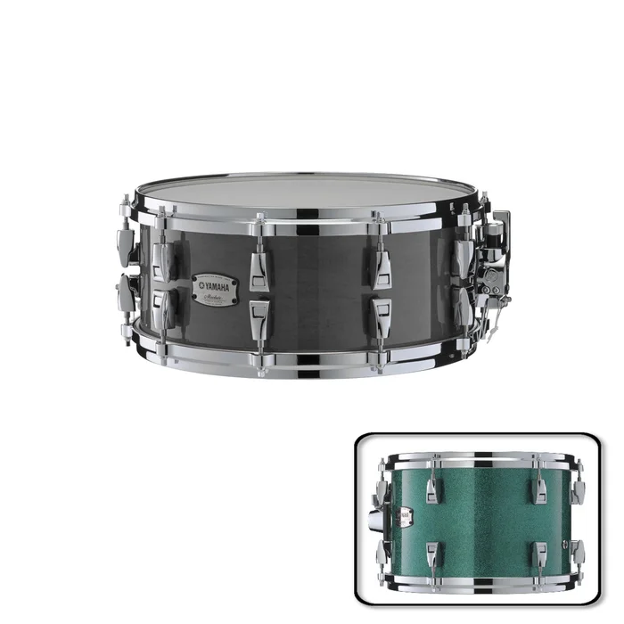 YAMAHA Absolute Hybrid Maple C Claire 14X6 Jade Green Sparkle