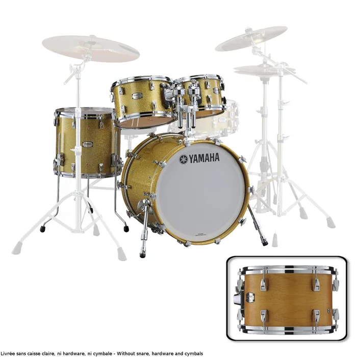 YAMAHA Absolute Hybrid Maple Jazz Jazz 18 Vintage Natural