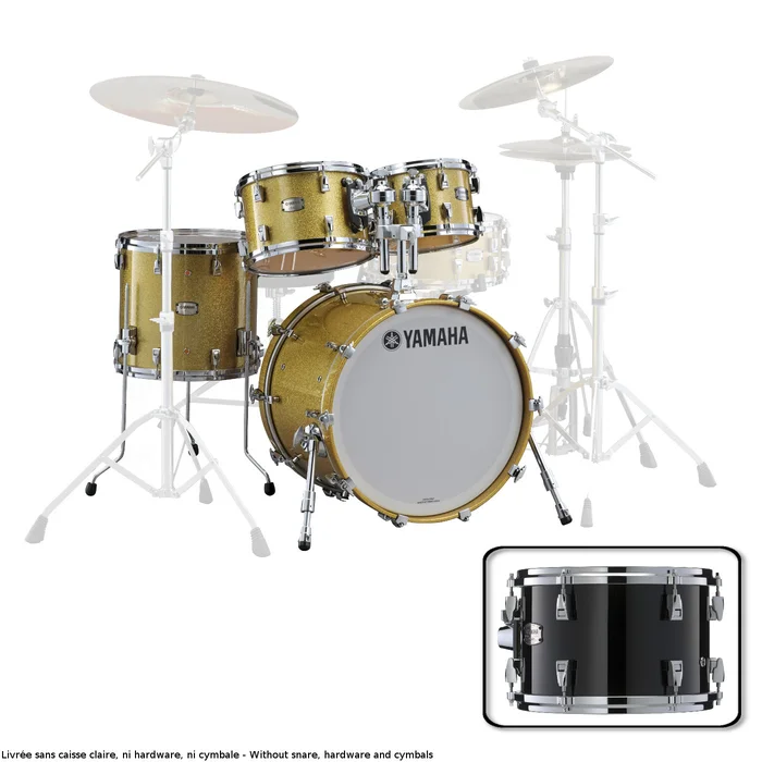 YAMAHA Absolute Hybrid Maple Rock 22 Solid Black