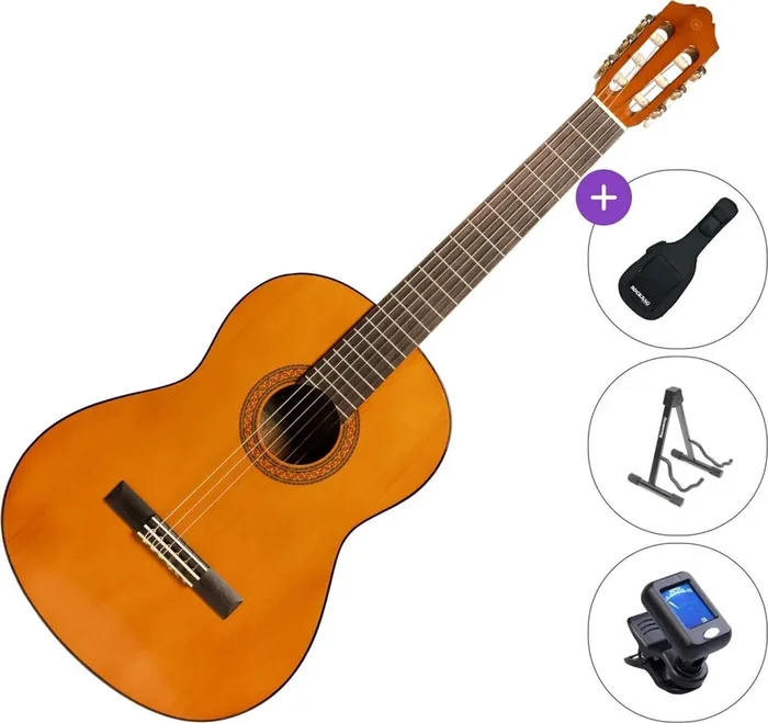 Yamaha C40 III SET 2 4/4 Natural Guitare classique