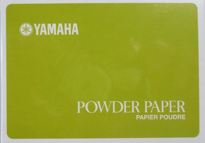 YAMAHA Carnet Papier Poudré