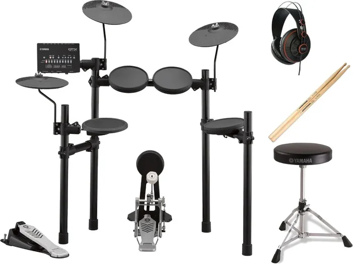 Yamaha DTX452K set Black Batterie électronique
