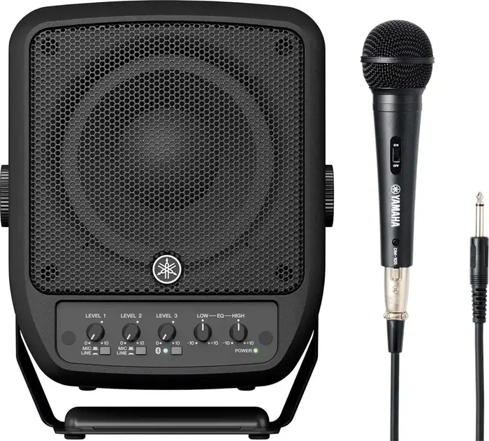 Yamaha STAGEPAS 100 + DM-105 Système de sonorisation portable