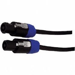 Yellow Cable Cordon HP Speakon Speakon 20 M