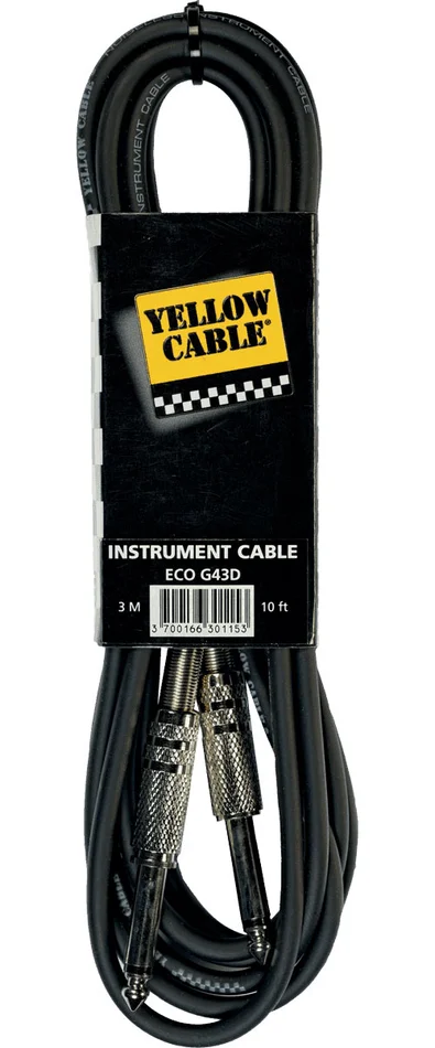 Yellow Cable Cordon Jack Jack Diam. 4,2Mm – 3M