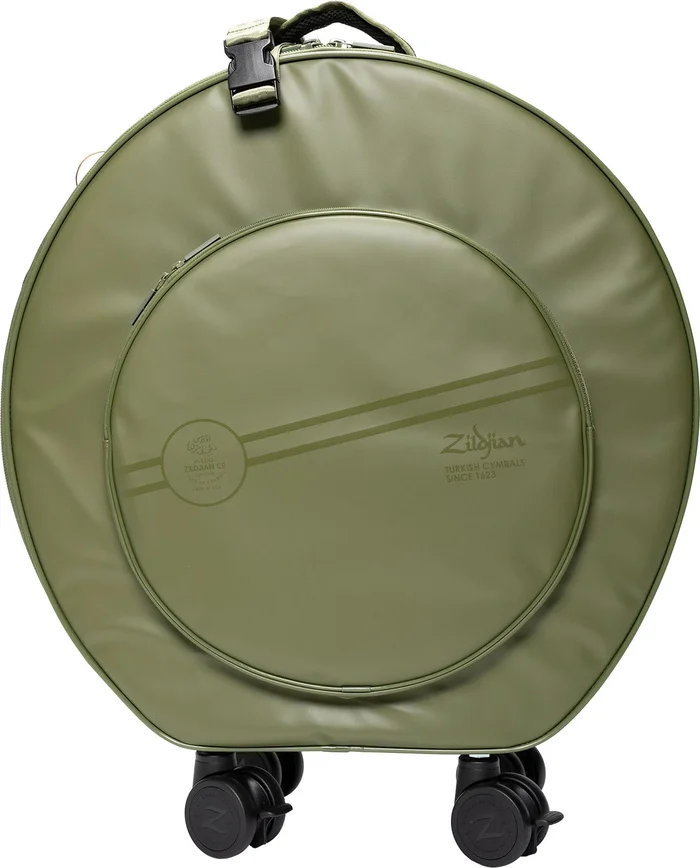 Zildjian Accessories ZXRB00624 – Housse cymbales Touring 24″ avec roulettes – Sage Green
