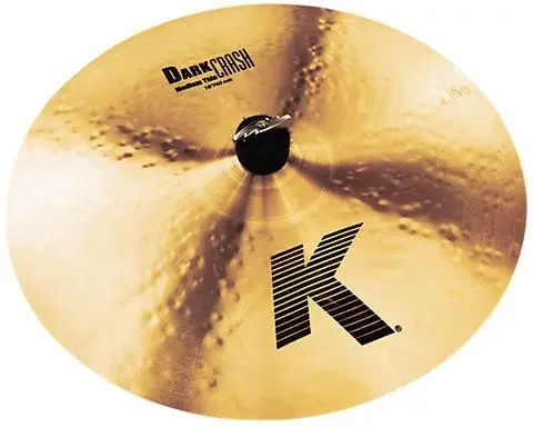 Zildjian K0913 K Dark Medium Thin 16&Prime; Cymbale crash