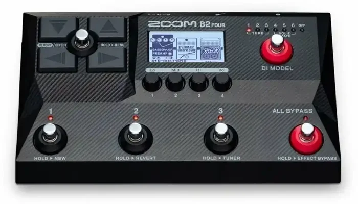 Zoom B2 Four Multieffet basse