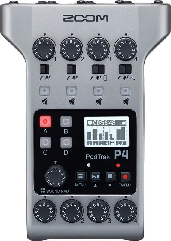 Zoom PodTrak P4 Enregistreur portable