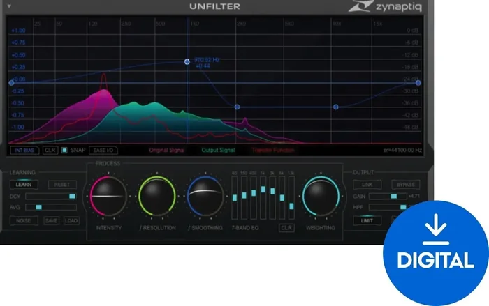 Zynaptiq UNFILTER (Produit numérique)